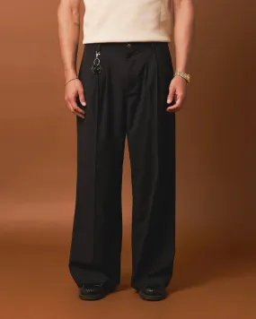 404 Flare Trousers Black