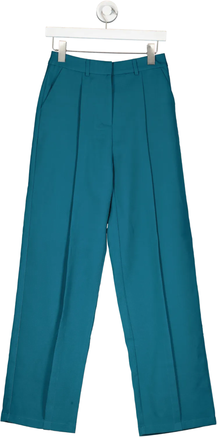 4th & Reckless Blue Xelsa Hosk Tailored Trousers UK 8