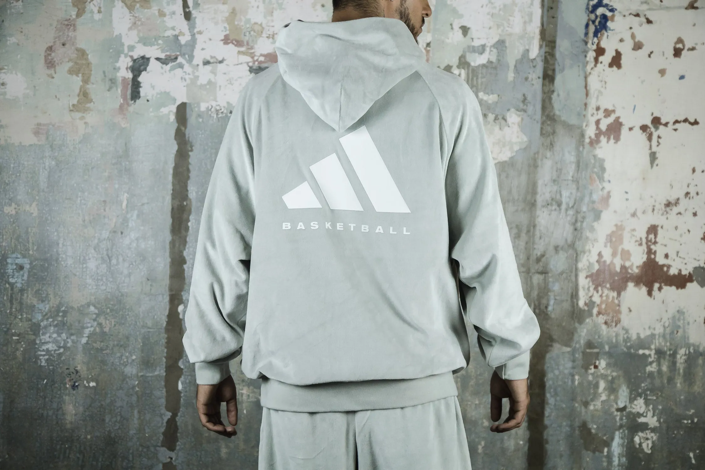 adidas Basketball Velour Hoodie