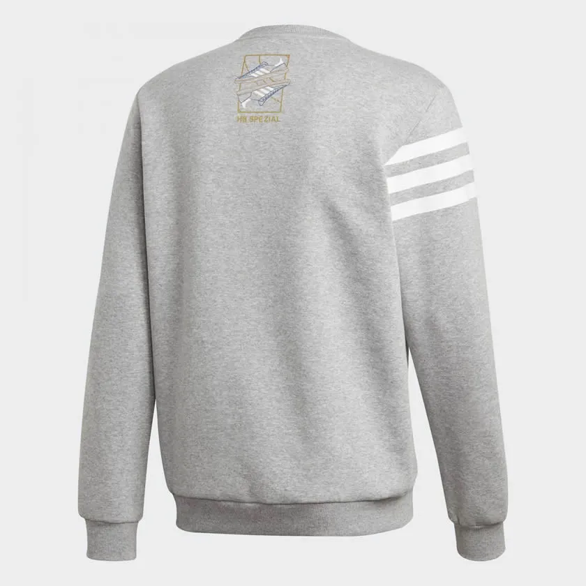 Adidas Men's HB Spezial Sweater Heather Grey