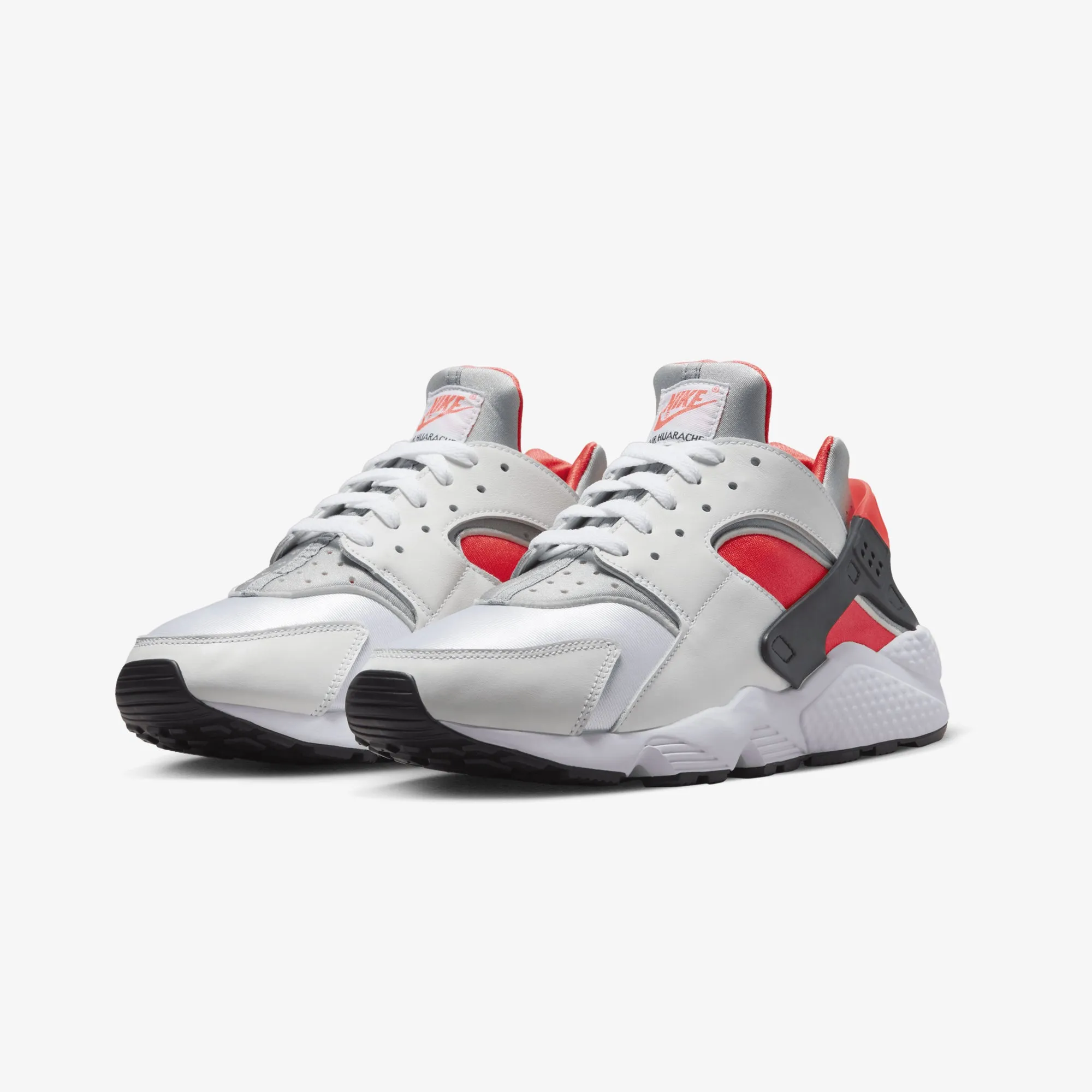 AIR HUARACHE 'WHITE/METALLIC SILVER-INFRARED 23-BLACK'