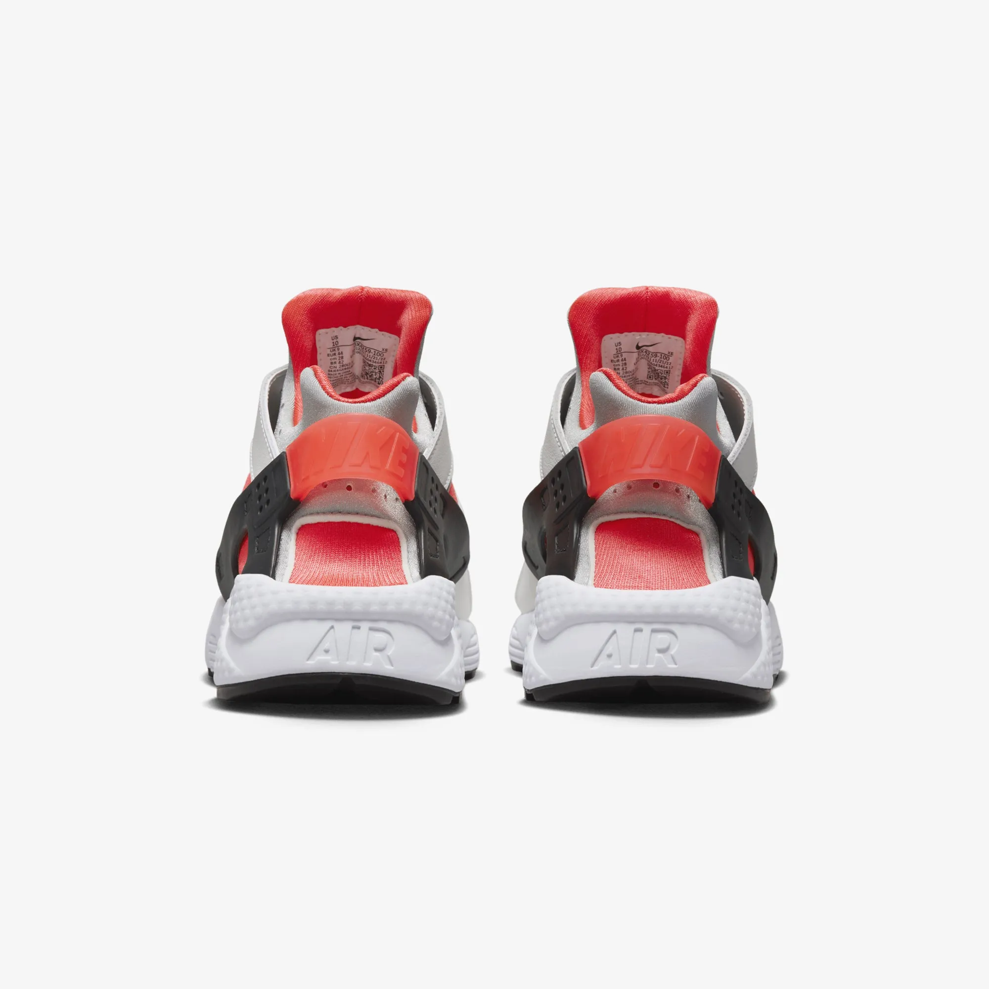 AIR HUARACHE 'WHITE/METALLIC SILVER-INFRARED 23-BLACK'