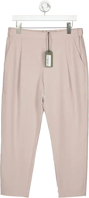 AllSaints Dusty Pink Aleida Tri Ankle Grazer Trousers UK 12