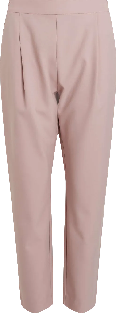 AllSaints Dusty Pink Aleida Tri Ankle Grazer Trousers UK 12