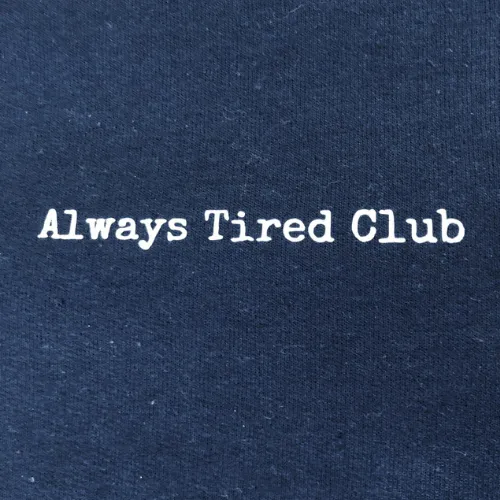 Always Tired Club Sweatshirt (Navy)