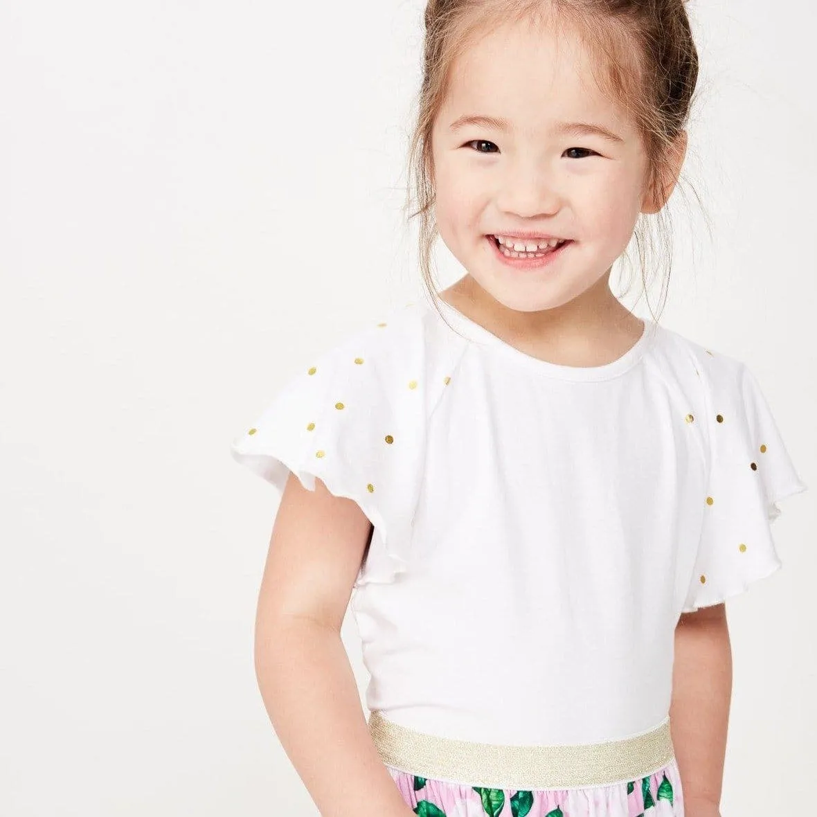 Angel Wings Tee (Milky Kids)