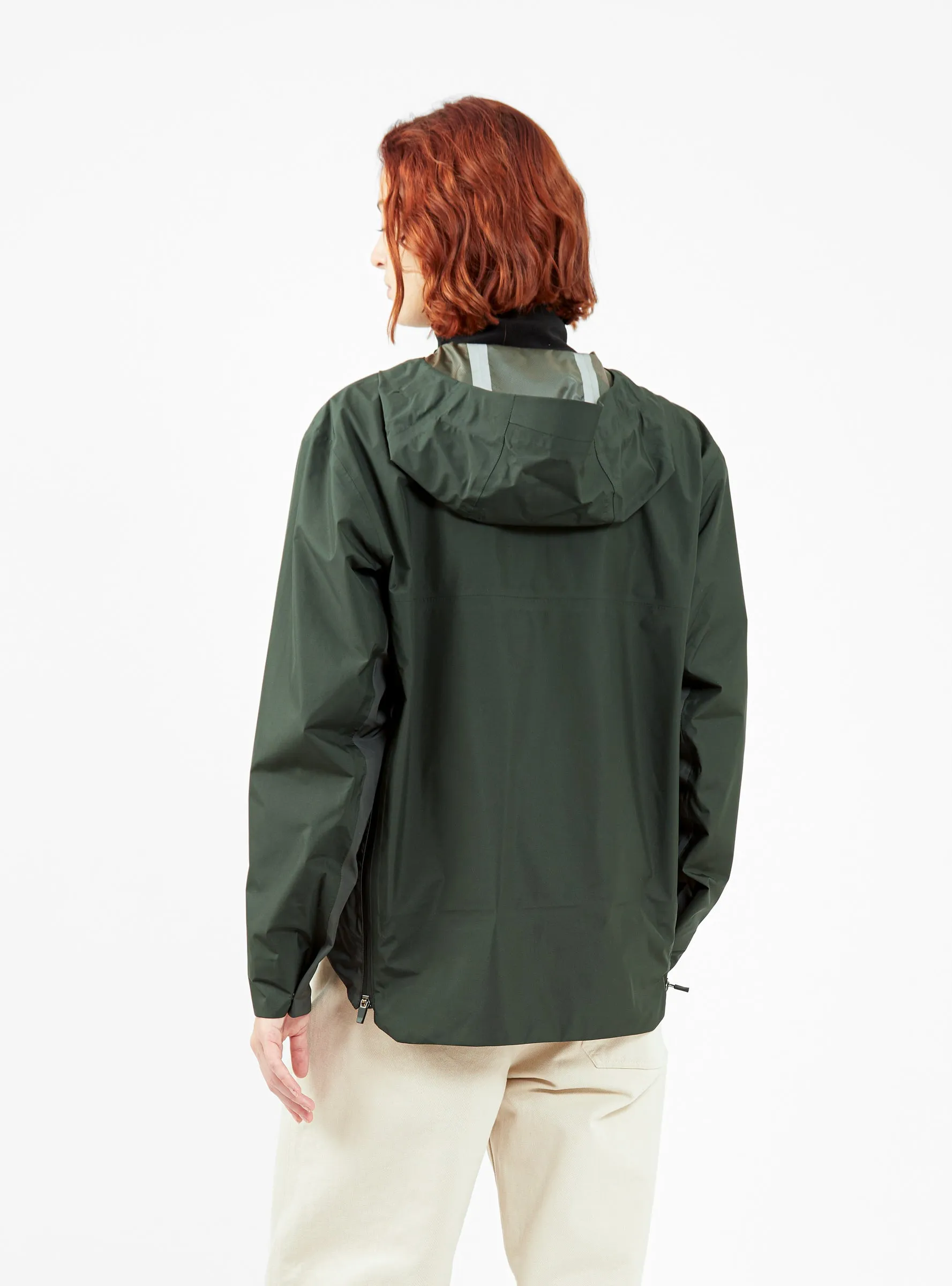 Optimized Title: Anorak 1.0 Lightweight Forest Green - Stylish Weatherproof Jacket for Outdoor Adventures