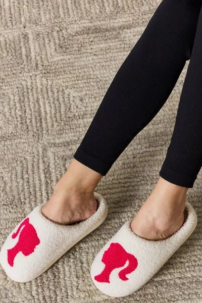 Barbie Graphic Cozy Slippers