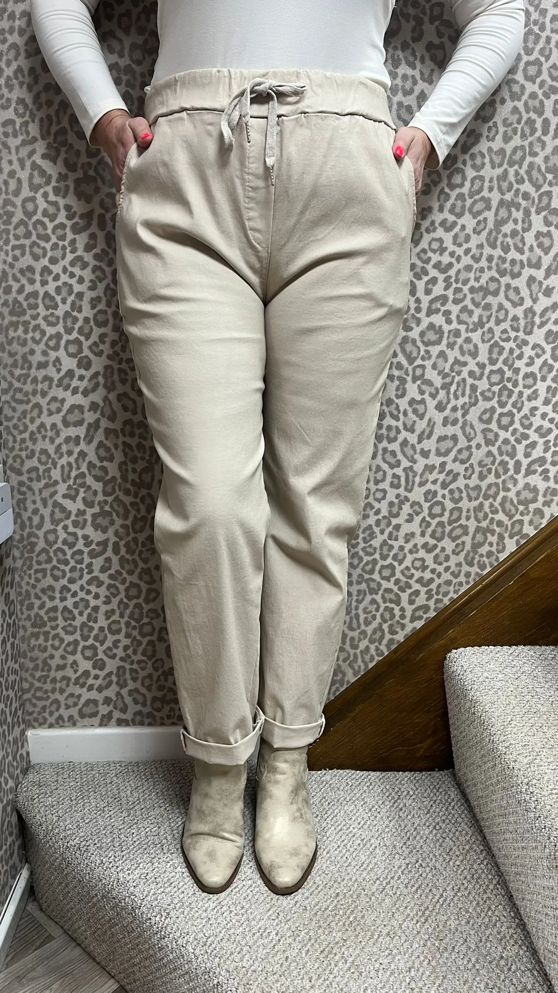 BASICS Smooth Magic Trousers