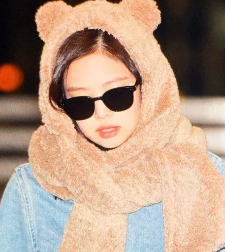 Bear Hoodie Scarf SD01234