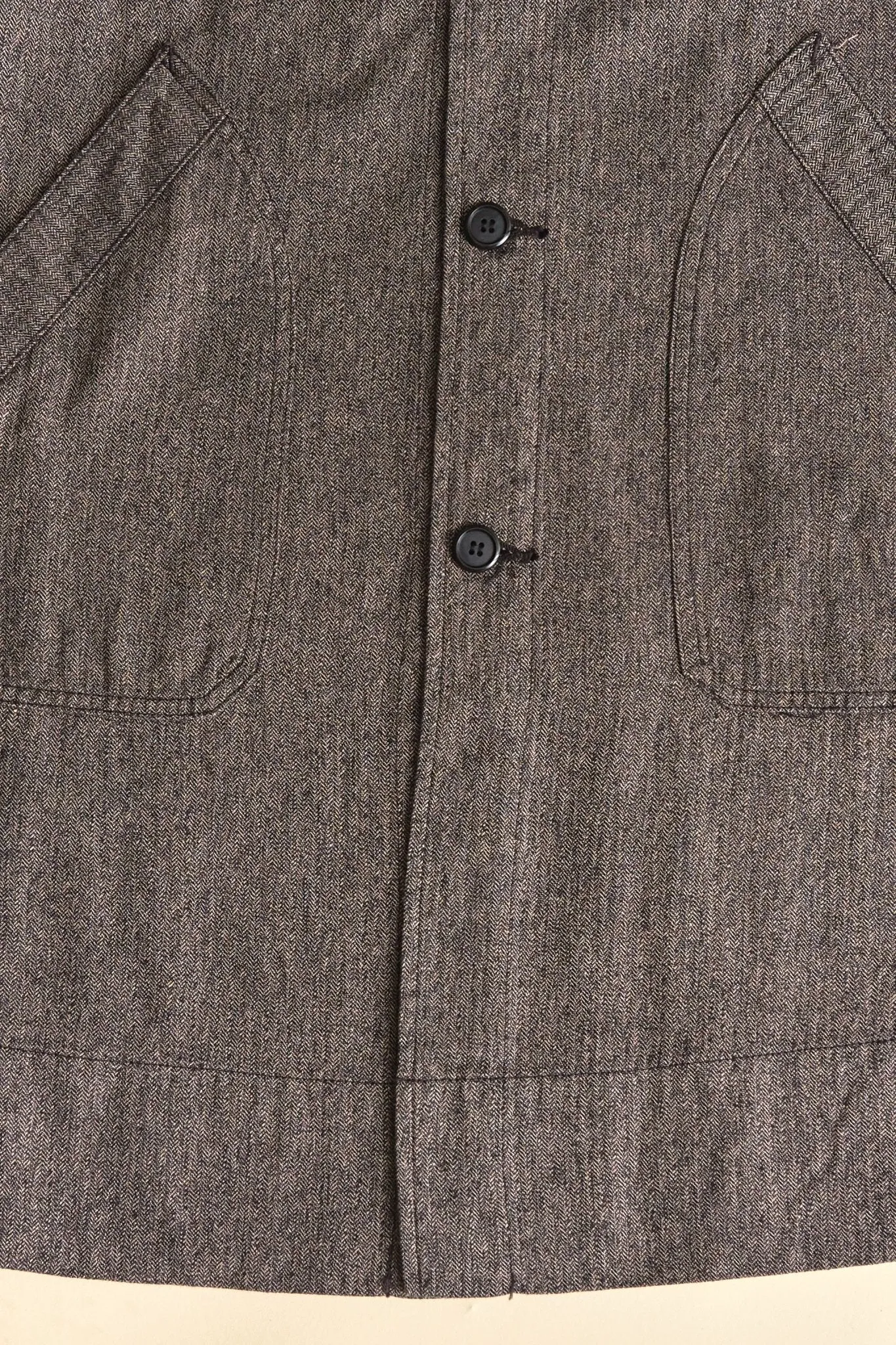 Belafonte Ragtime Cotton / Linen G-Coat - Smoky Salt 'N' Pepper