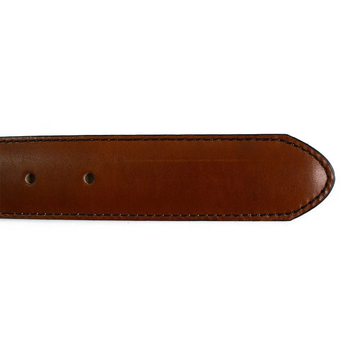 BERWICK 1707 Leather Belt - Tan Vegano