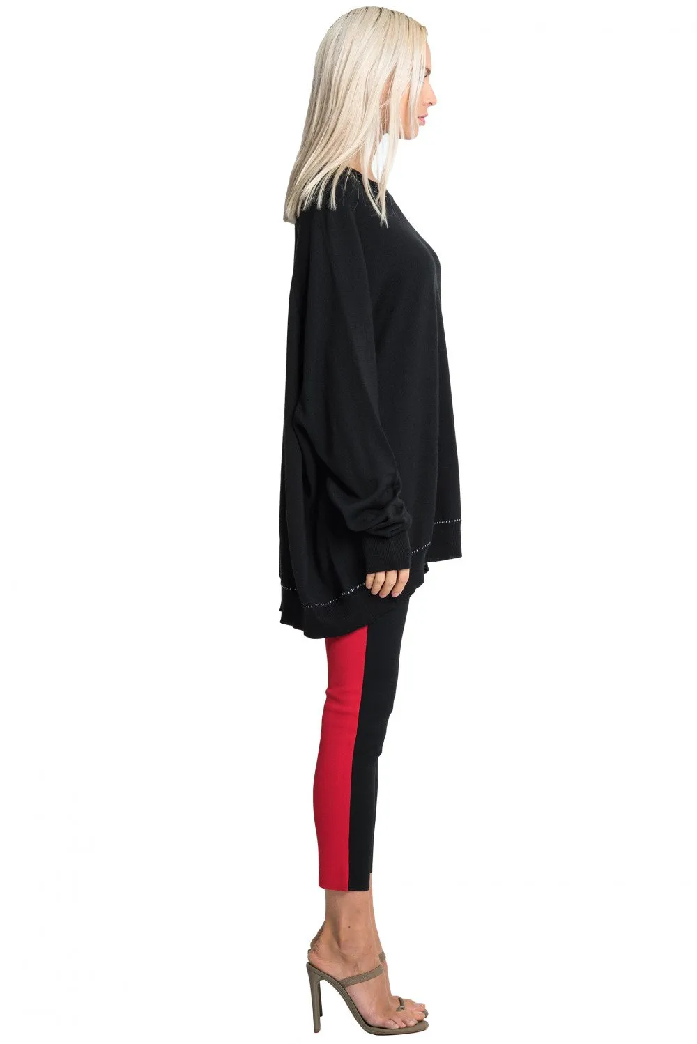 Black Oversized Vandim Sweater