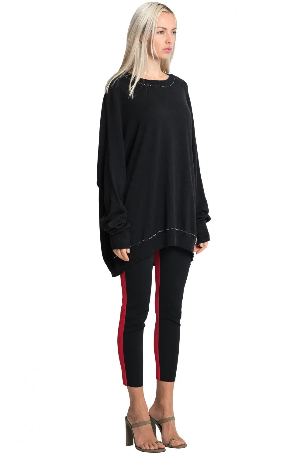 Black Oversized Vandim Sweater