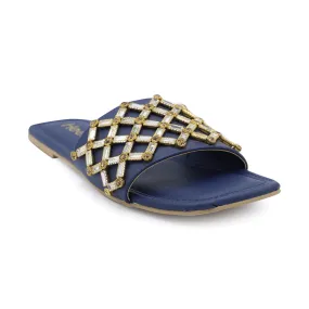 Blue Fancy Slipper 042072