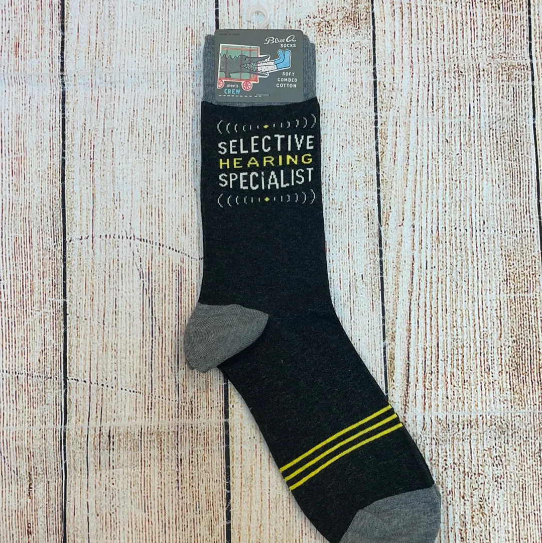 Blue Q Men's Crew socks