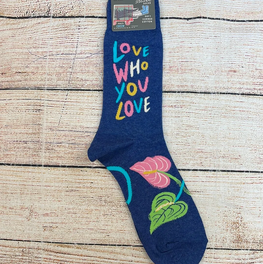 Blue Q Men's Crew socks