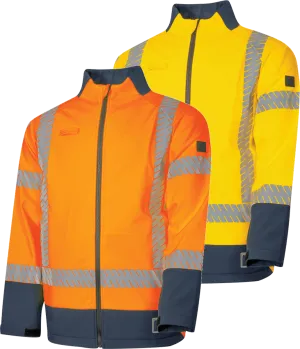 Bool Hi Vis FR & Anti Static Softshell Jacket c/w Segmented FR Tape BW2300T8