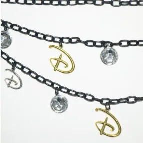 Buckle Down Products Disney Logo Charm Chain Belt