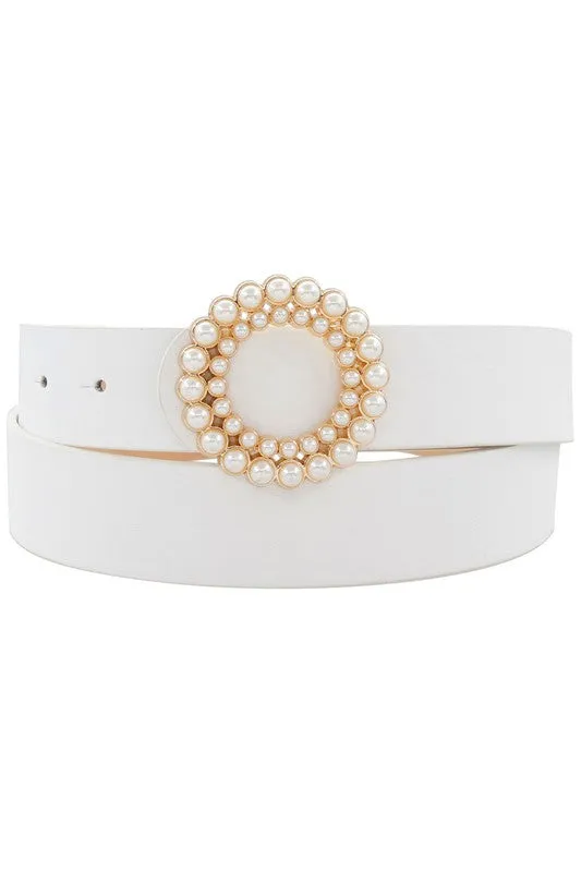 Circle Pearl Belt