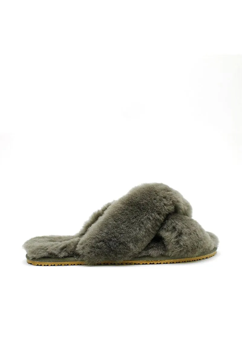 CROSS OVER SLIPPER-FOREST