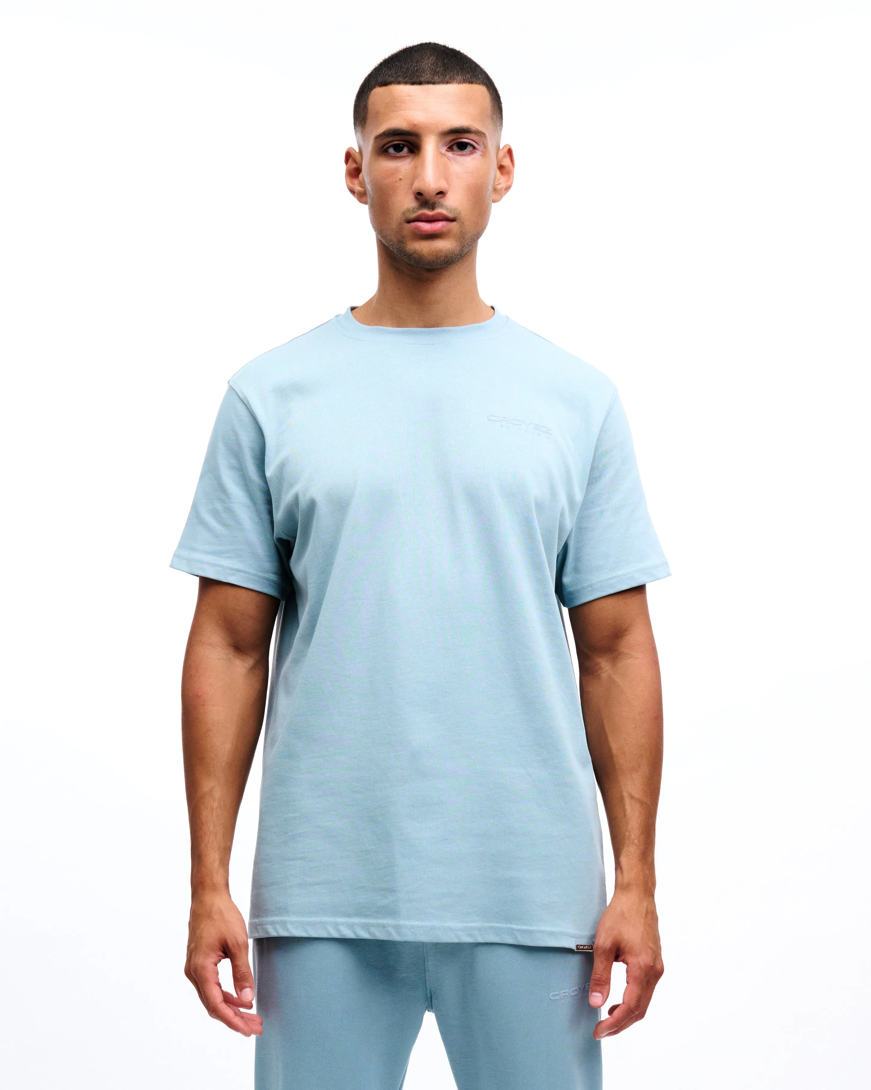 CROYEZ ORGANETTO T-SHIRT - DUST BLUE