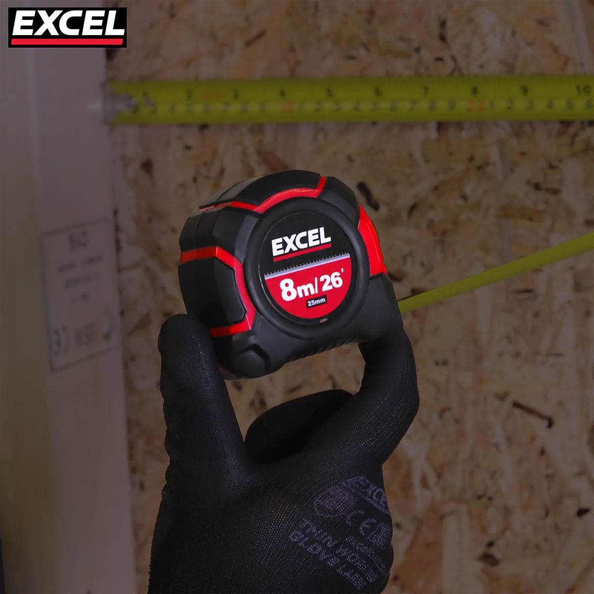 Excel Tape Measure 8m/26ft