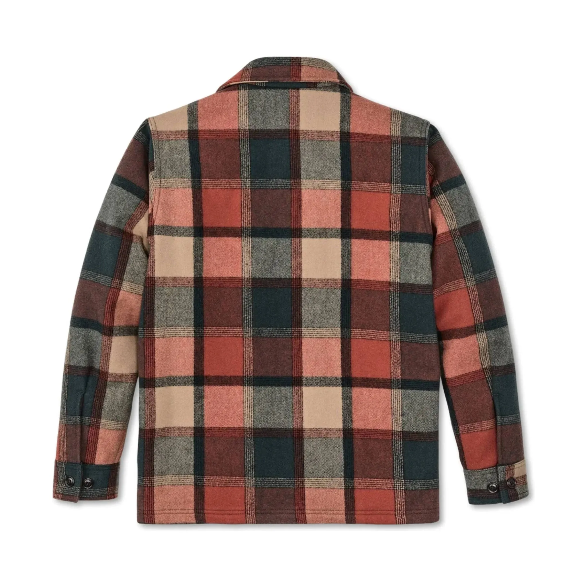 Filson Men's Seattle Wool Jac Shirt - Amber Spruce