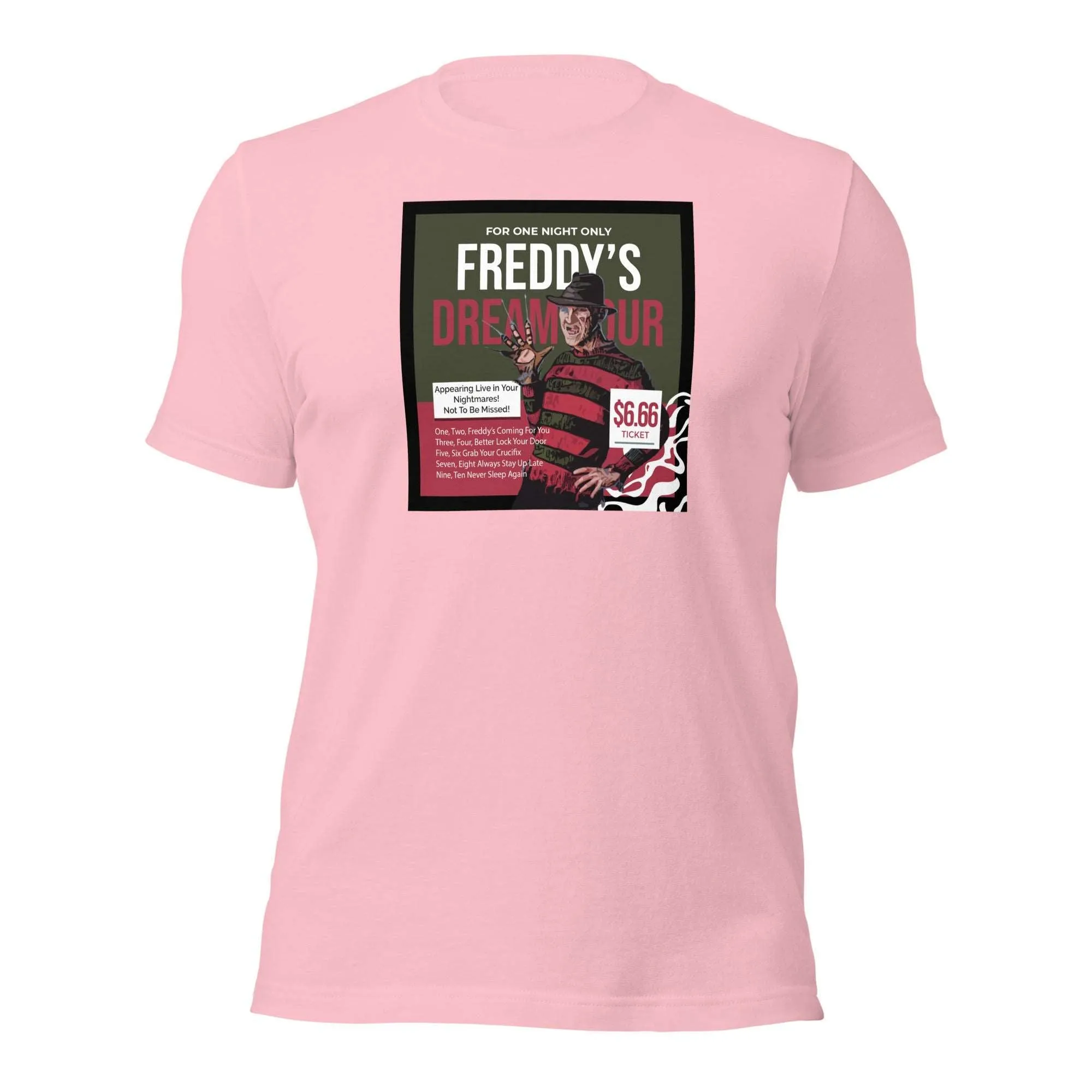 Freddy's Dream Tour Unisex t-shirt