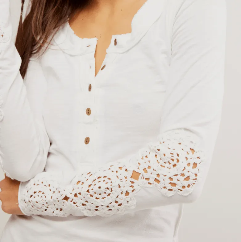 Free People Our Song Long Sleeve Henley