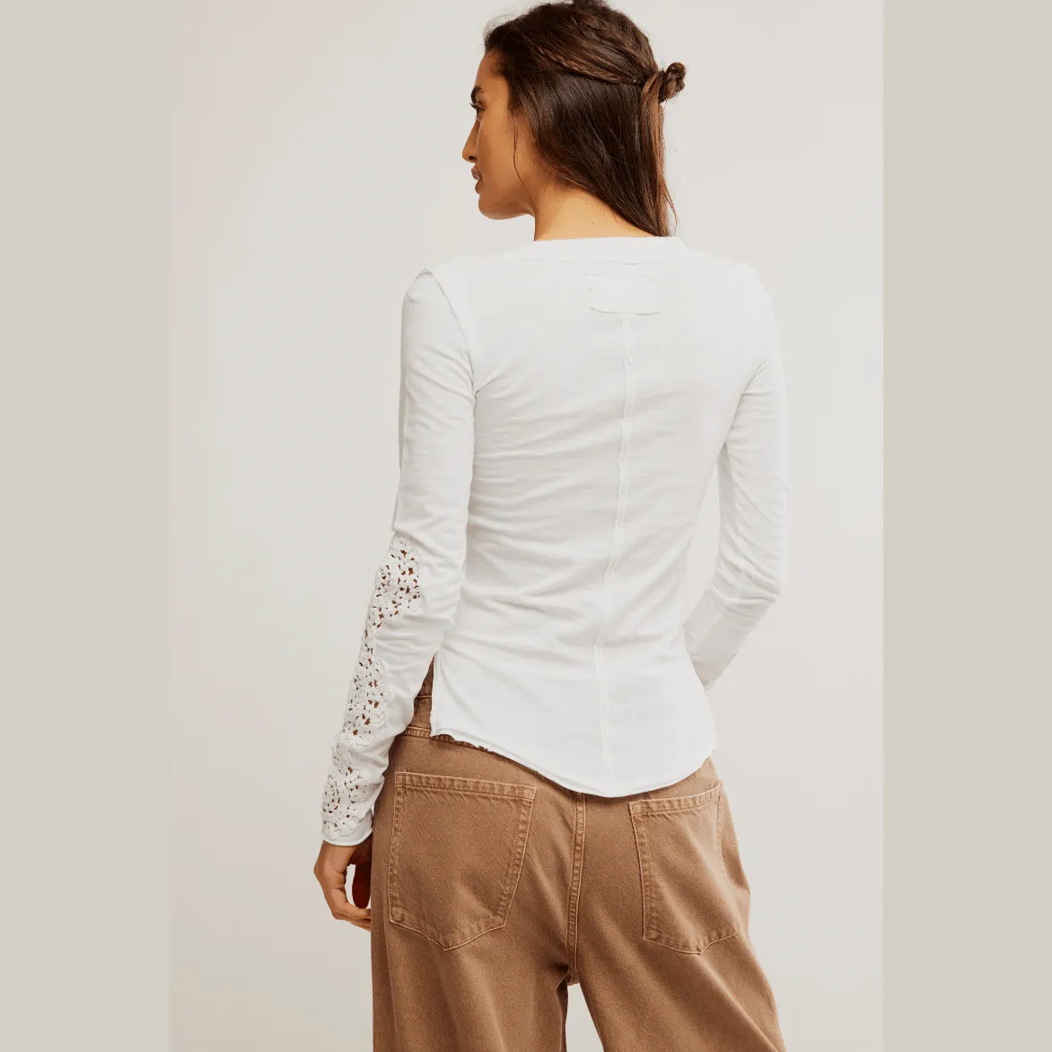 Free People Our Song Long Sleeve Henley