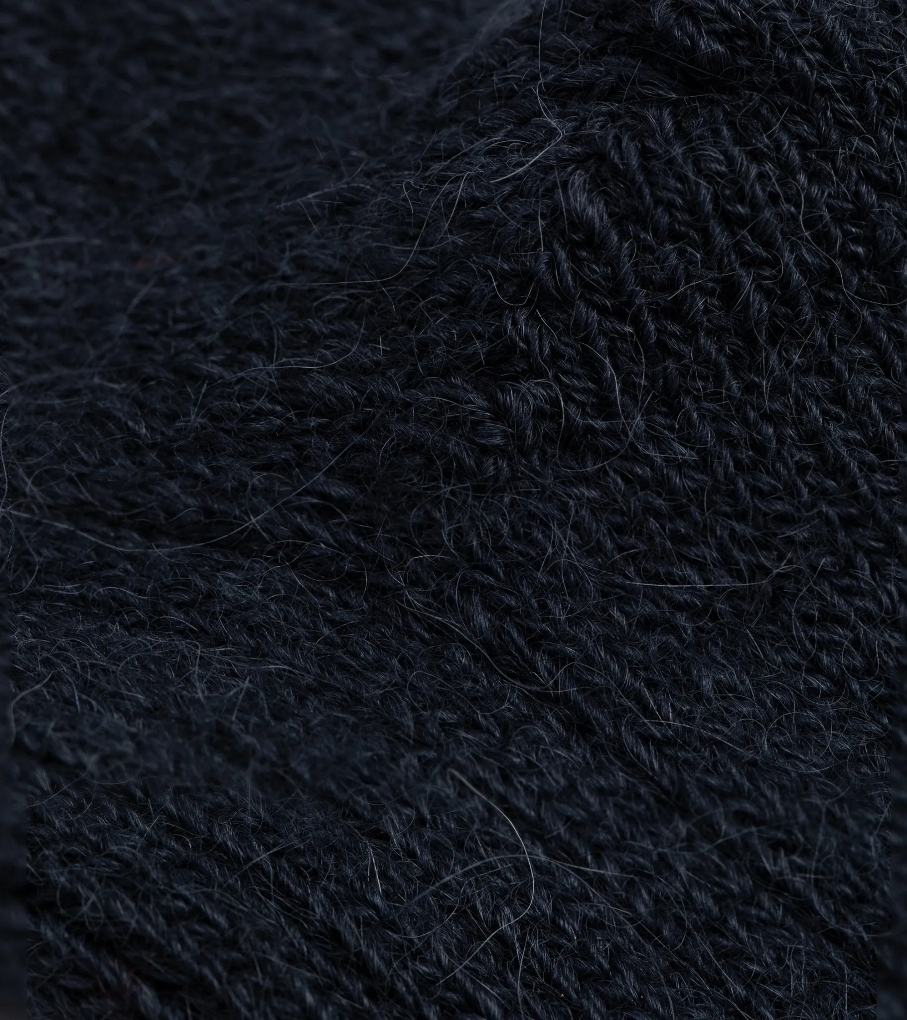 Freight Alpaca Cushion Sole Socks: Navy