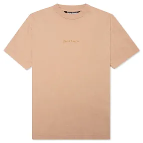 GD Reverse Logo Tee - Beige