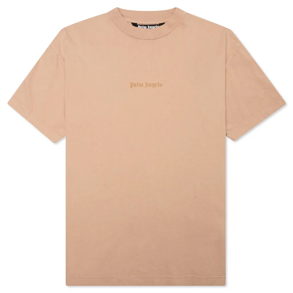 GD Reverse Logo Tee - Beige