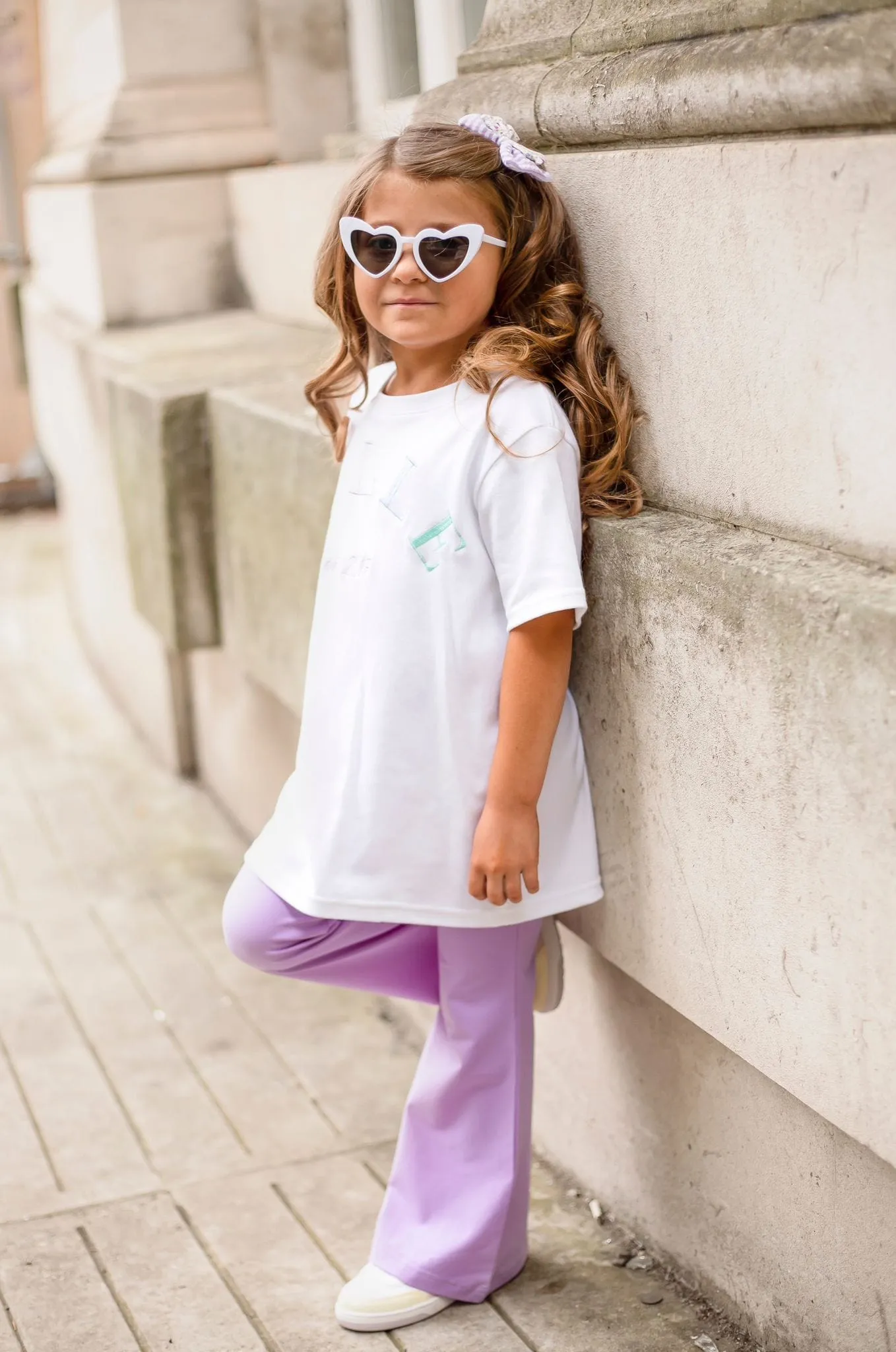 Girls Lilac Flares