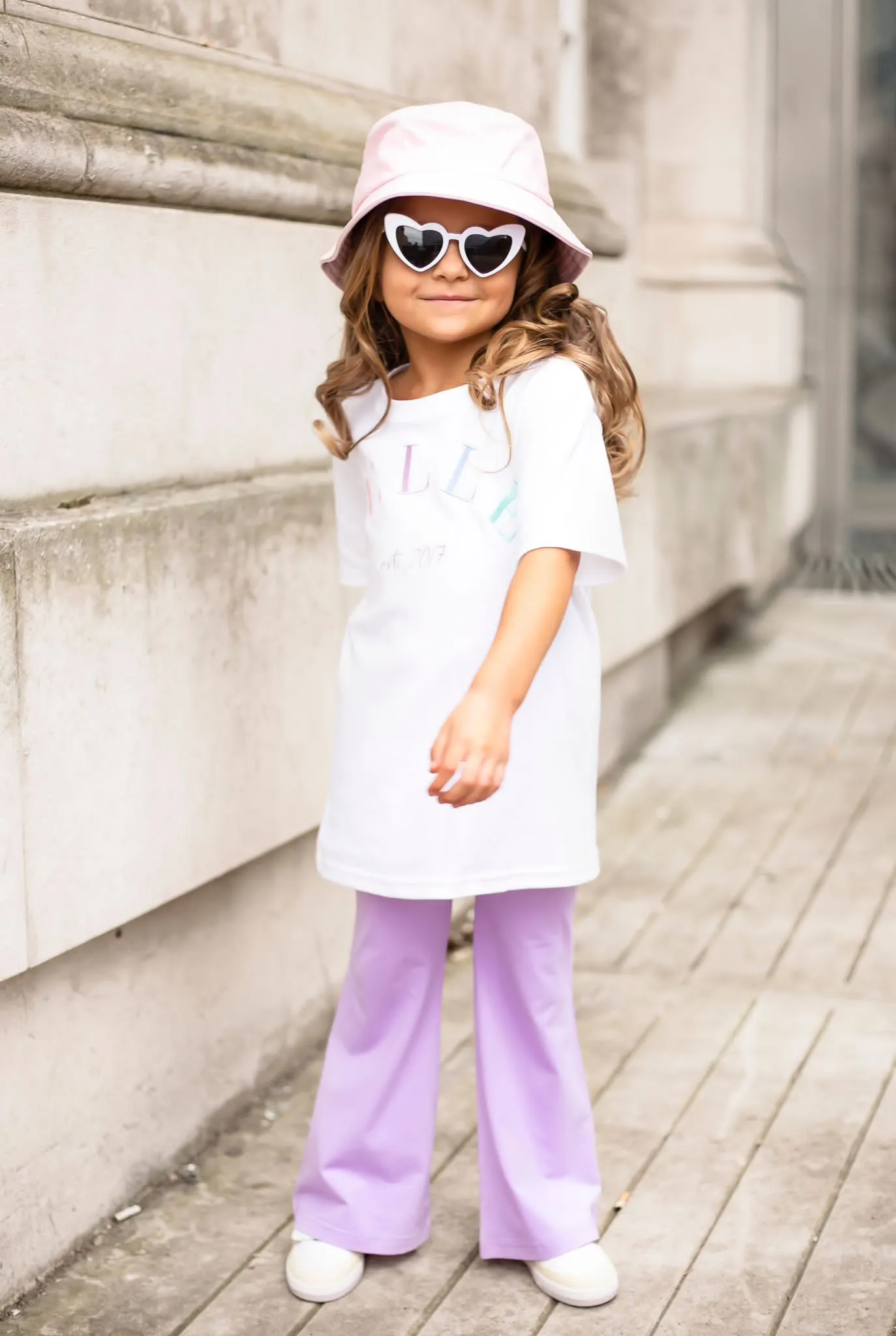 Girls Lilac Flares