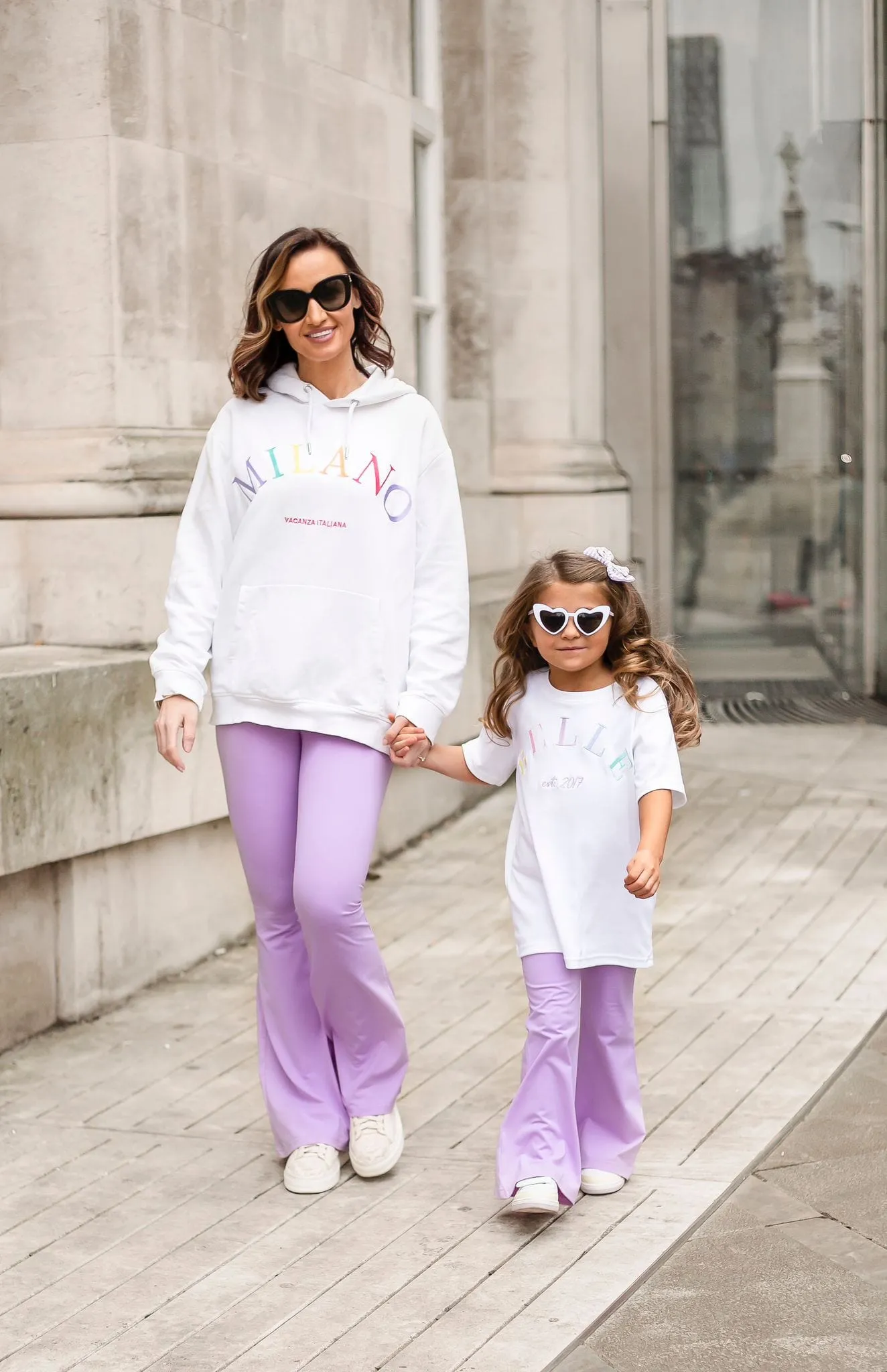 Girls Lilac Flares