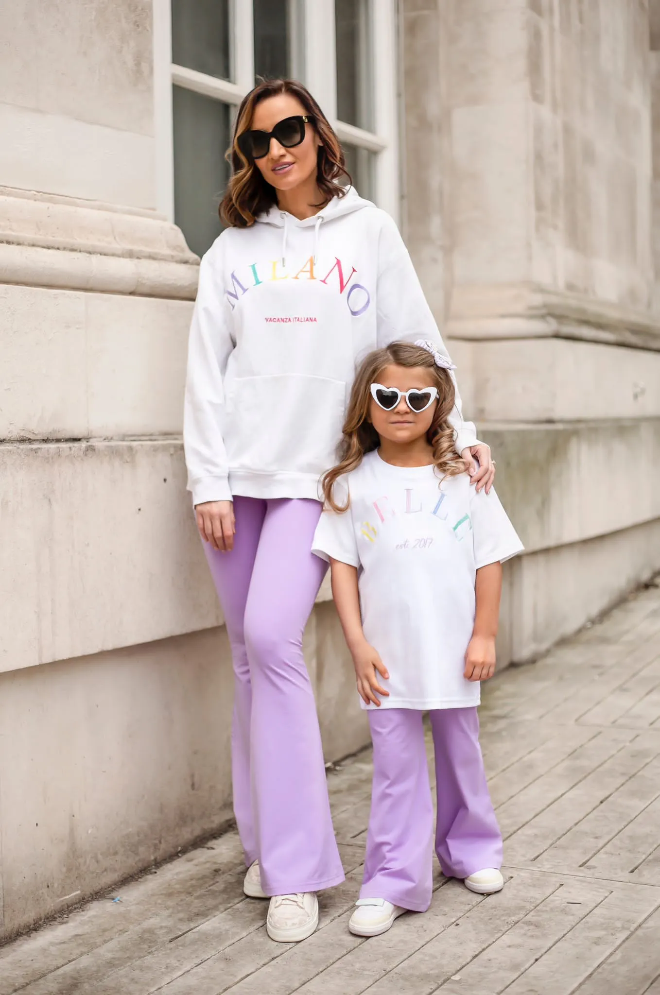 Girls Lilac Flares