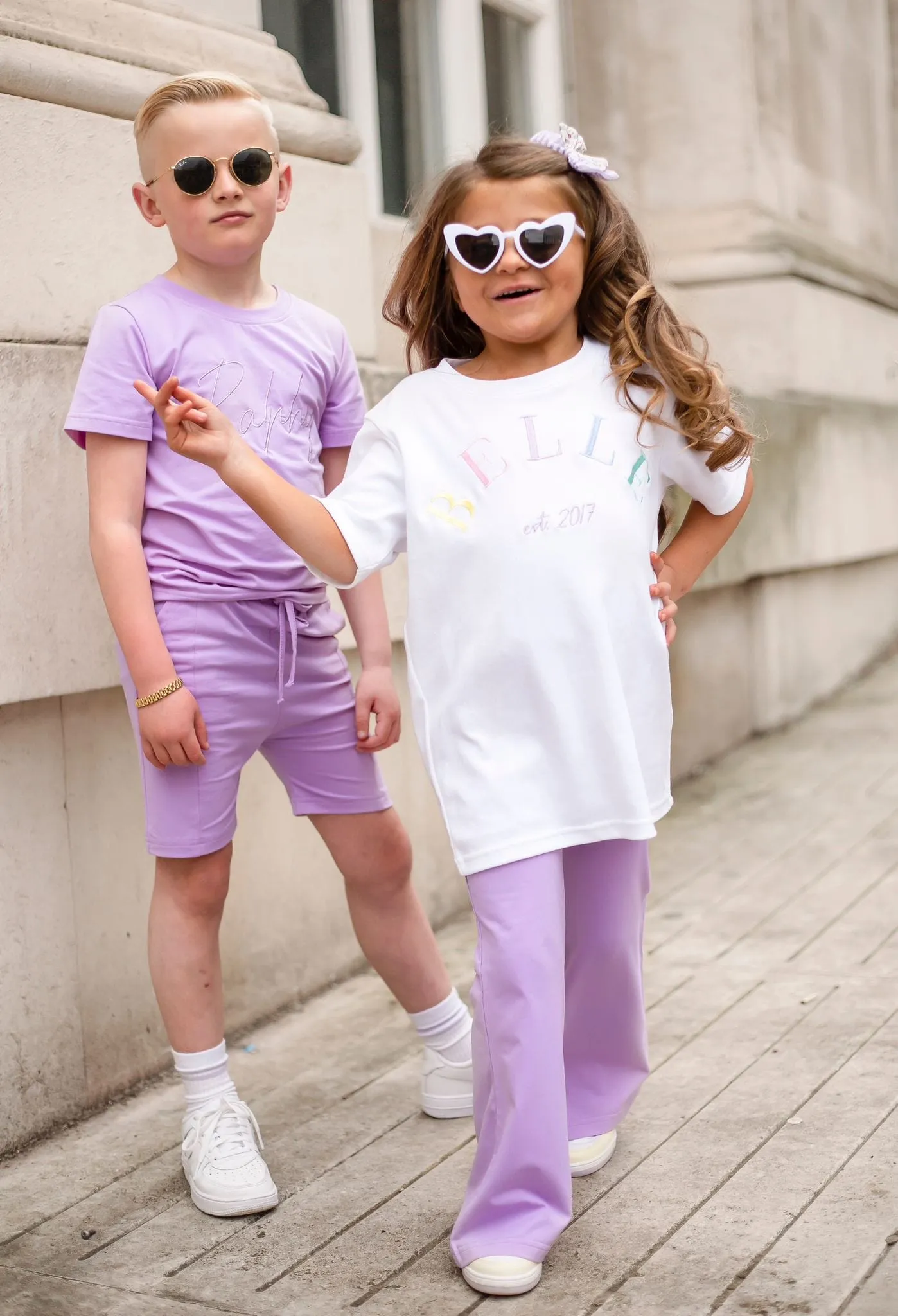 Girls Lilac Flares