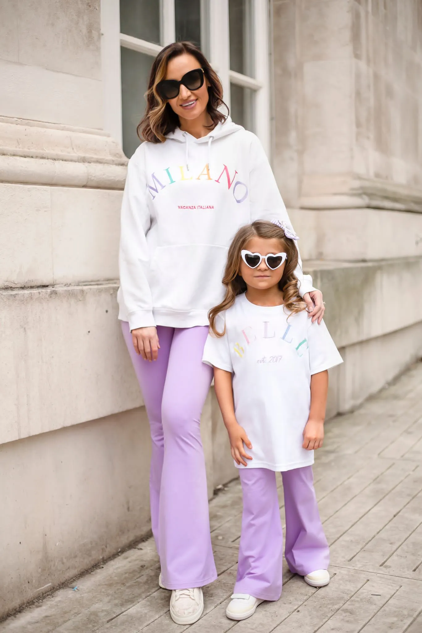 Girls Lilac Flares