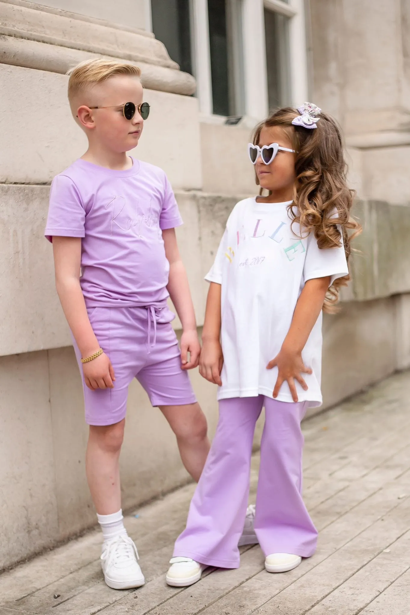 Girls Lilac Flares