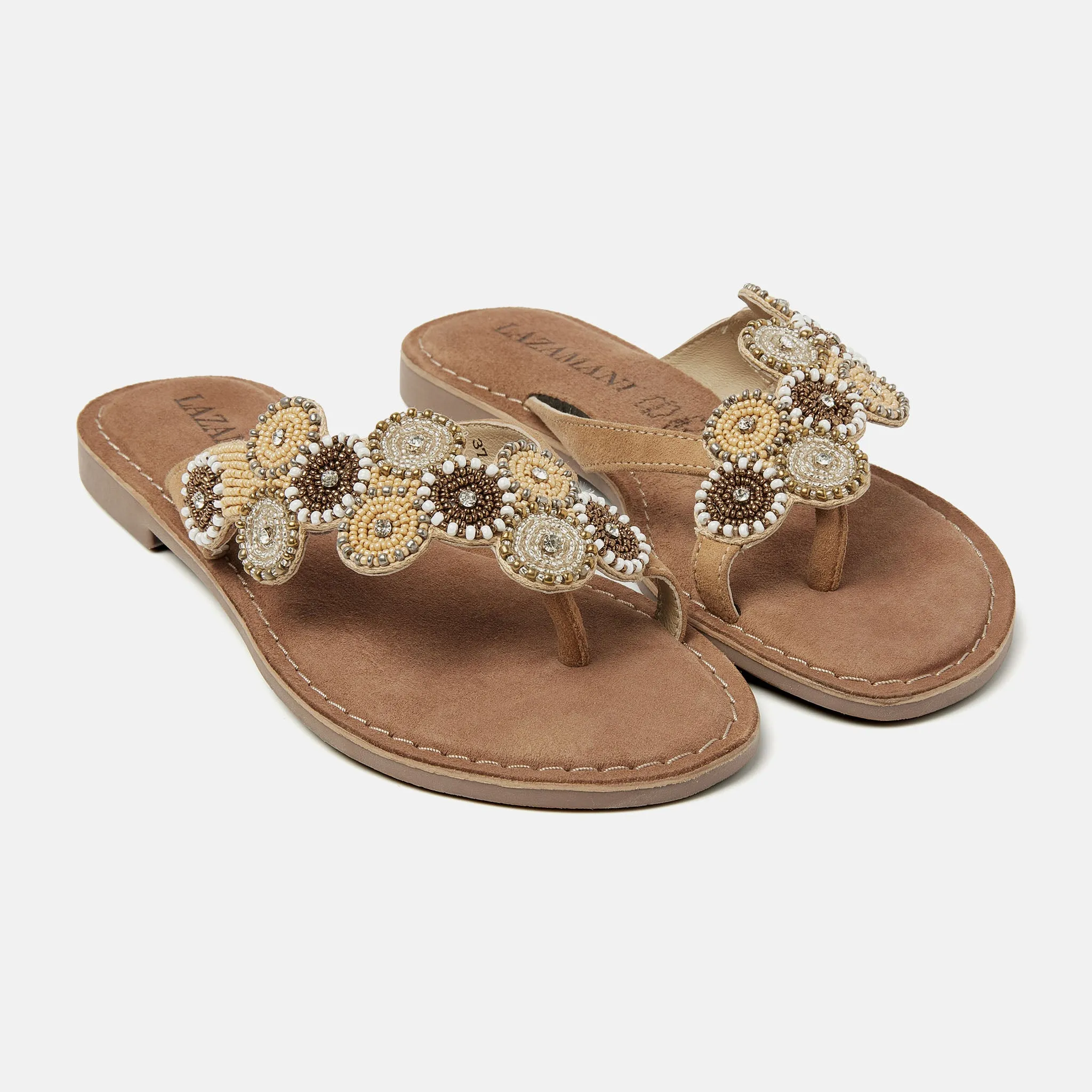 Julia Dames Slippers Beige