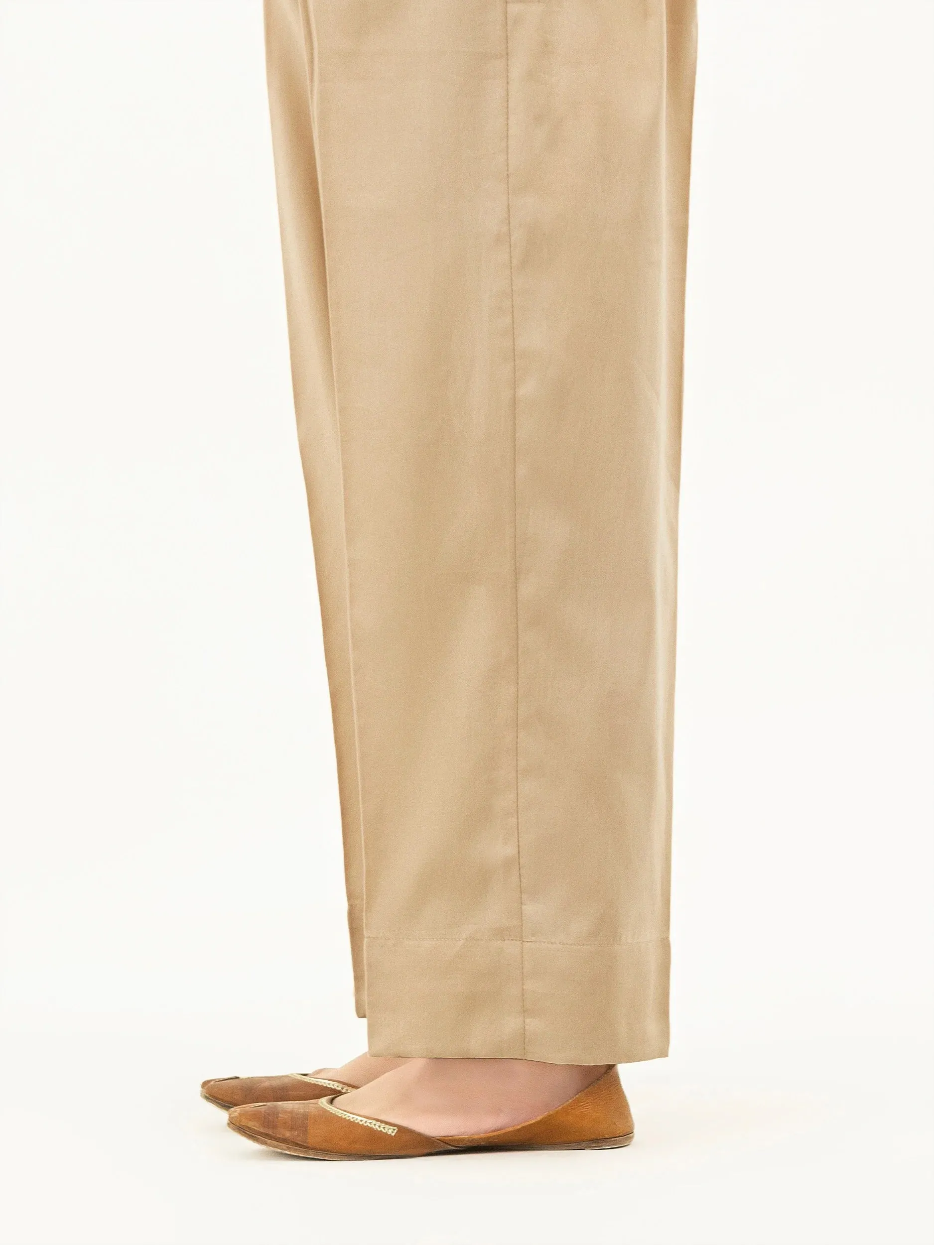 Limelight Dark Beige Dyed Satin Trouser (P7880TR)