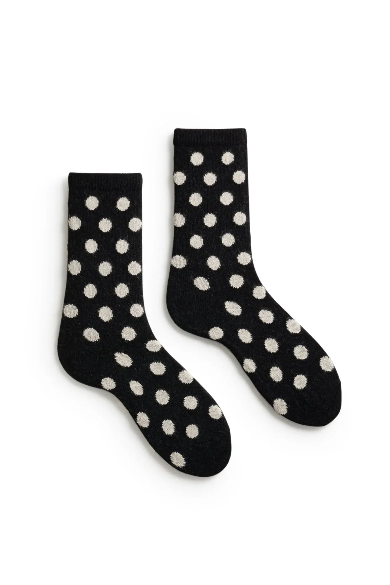 Lisa B -  Classic Dot crew socks