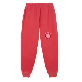 Logo Fresh Red Sweatpants