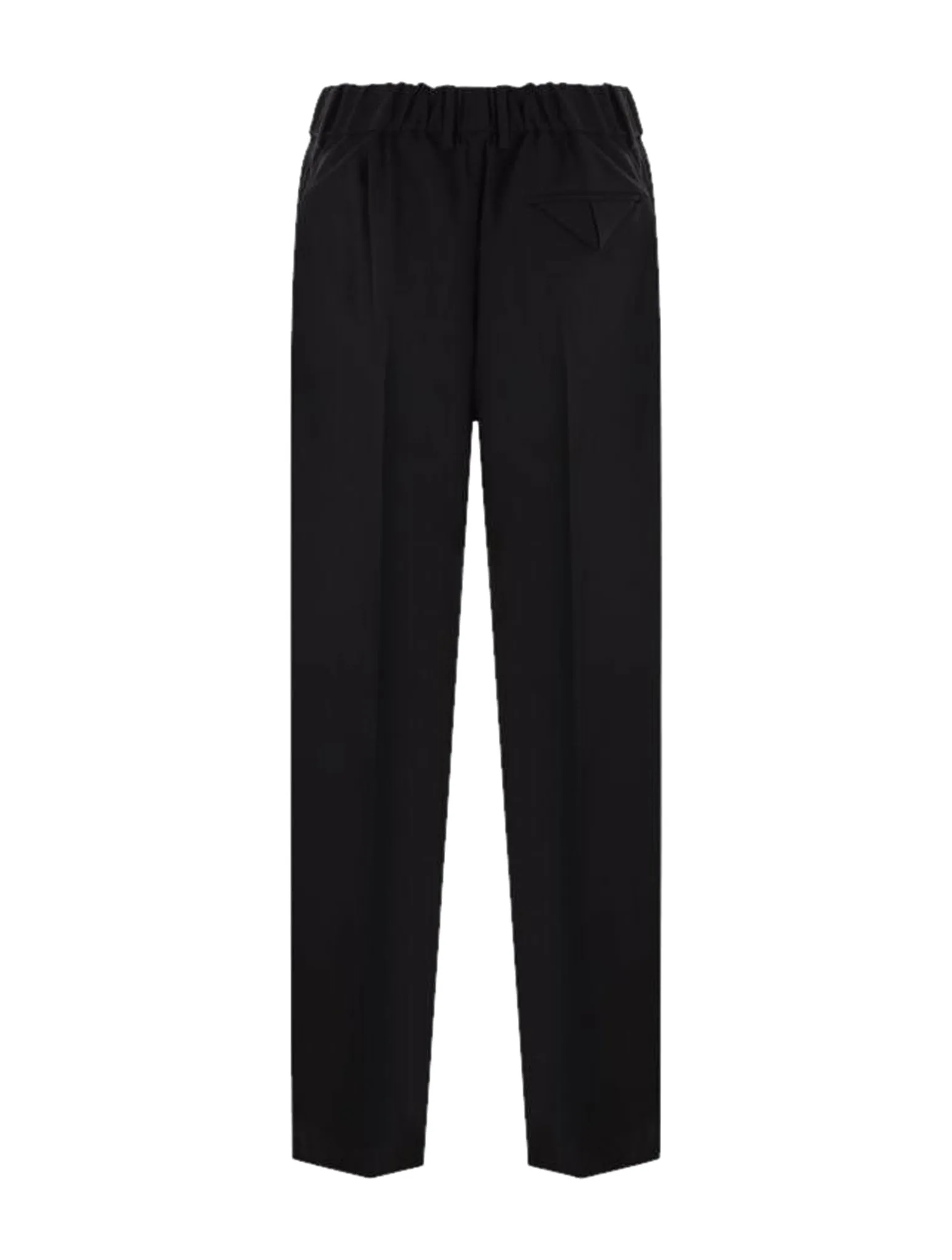 Loose Fit Trousers In Lightweight Wool