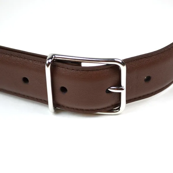 Maison Boinet - Classic Nappa Leather Belt - Brown