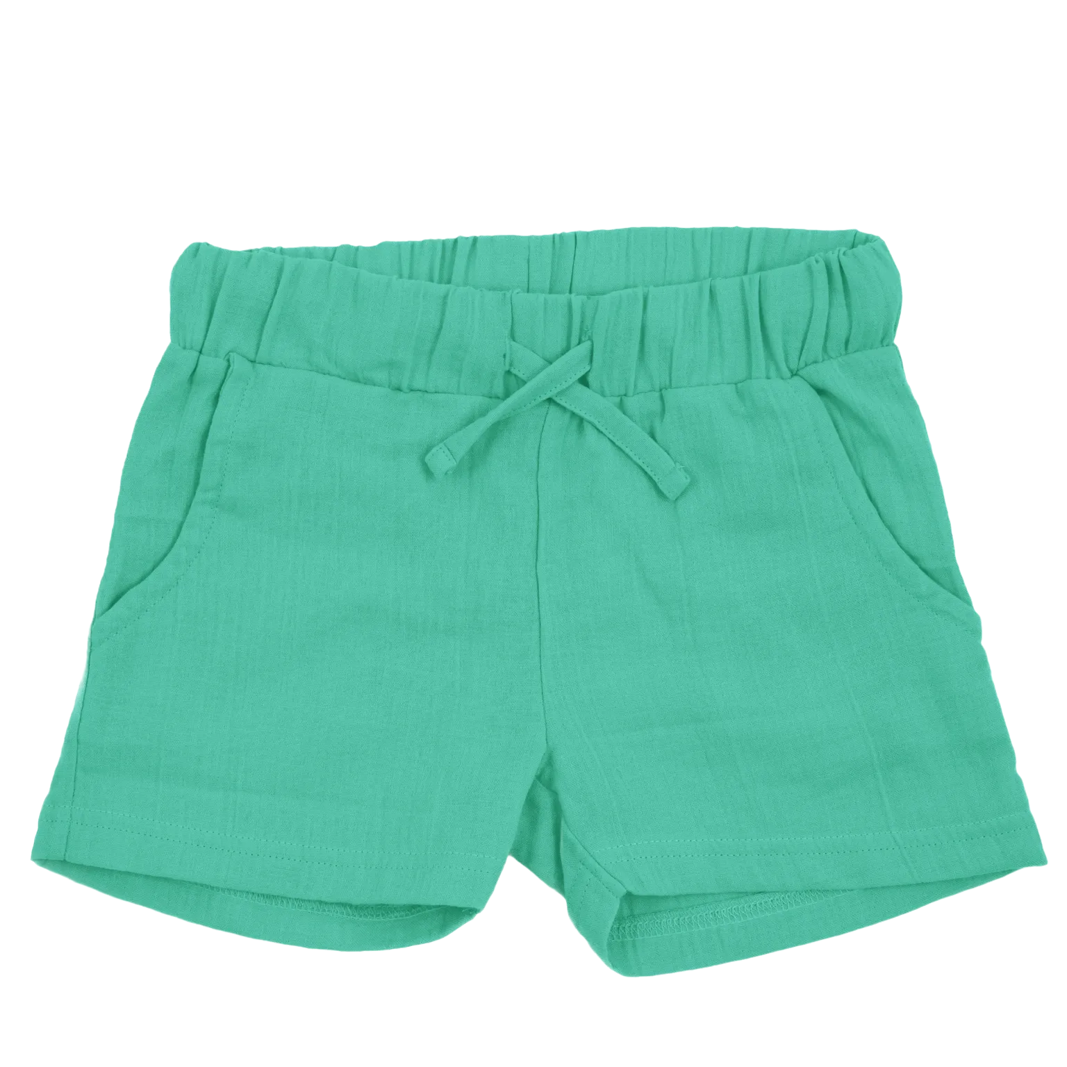 Maxomorra Green Muslin Shorts