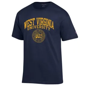 MEN’S CHAMPION NAVY ‘UNIVERSITY SEAL’ T-SHIRT