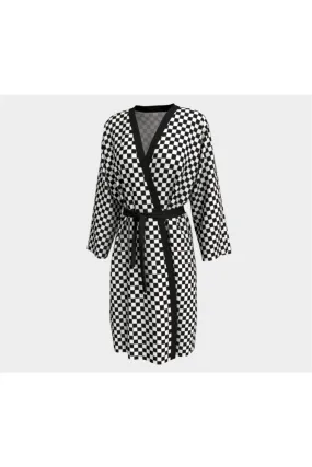 Mini Checkered Peignoir